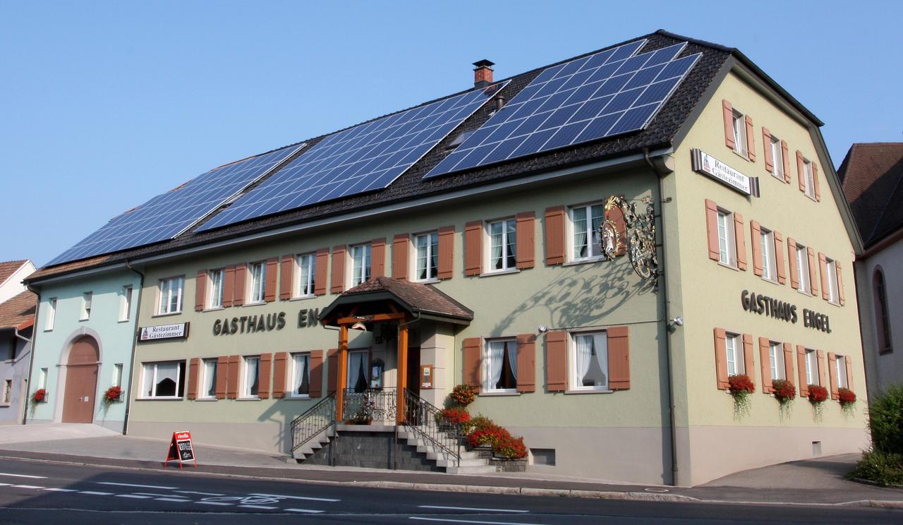 Hotel-Gasthaus Engel Luttingen Laufenburg Exteriör bild